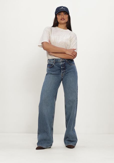 Blauwe ANINE BING Wide jeans HUGH JEAN - large