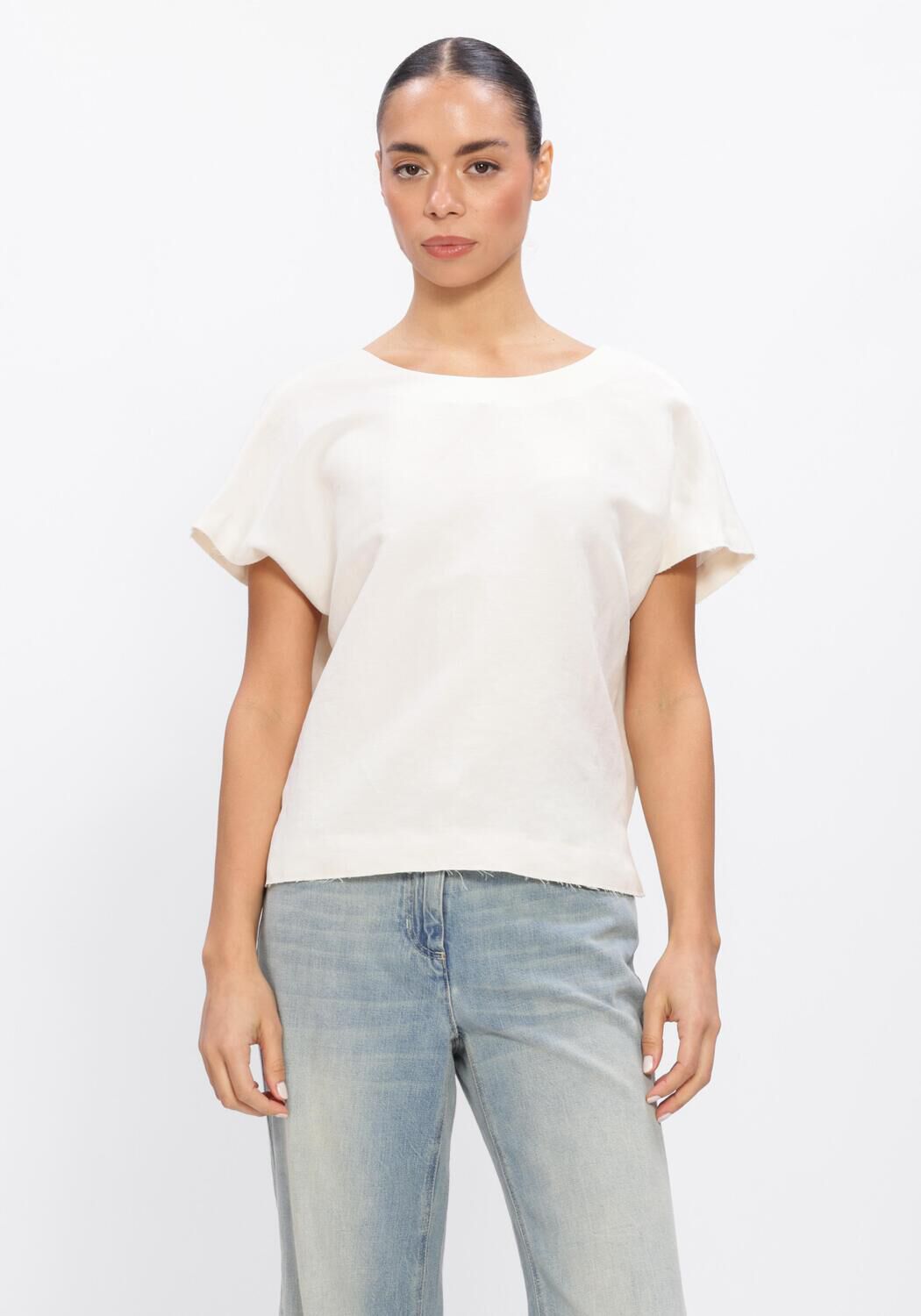 Ecru LUISA CERANO Top 238684/3824-00 - large