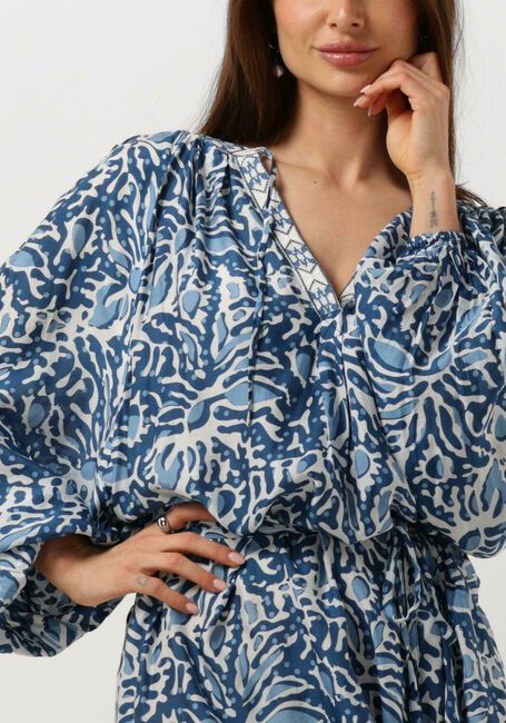 Lichtblauwe IBANA Maxi jurk DARCELLE - large