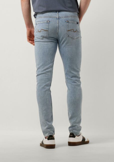 Lichtblauwe 7 FOR ALL MANKIND Slim fit jeans SLIMMY TAPERD LEFT HAND SOLSTICE - large