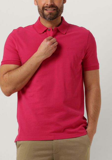 Roze BOSS BLACK Polo PALLAS - large