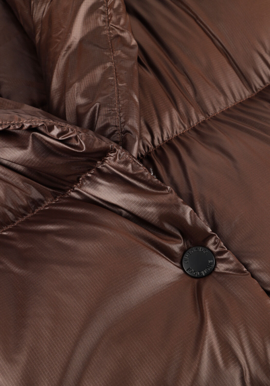 Bruine AFTER LABEL Gewatteerde jas MONTREUX - large