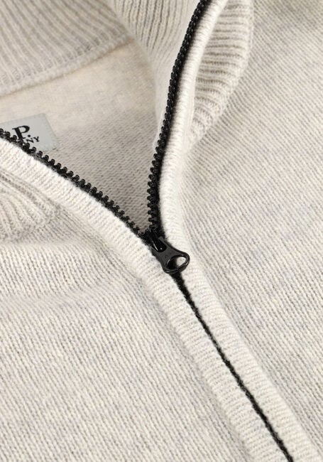 Gebroken wit CP COMPANY Trui KNITWEAR POLO COLLAR IN LAMBSWOOL GRS - large