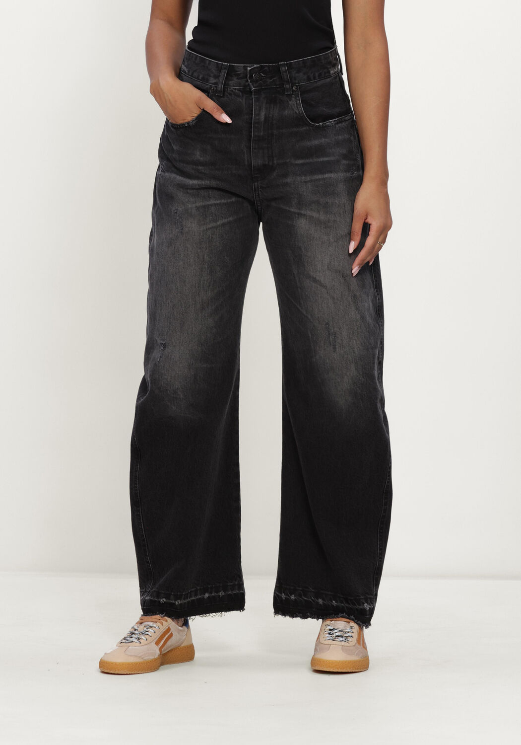 Zwarte LOIS JEANS Straight leg jeans DALI - large