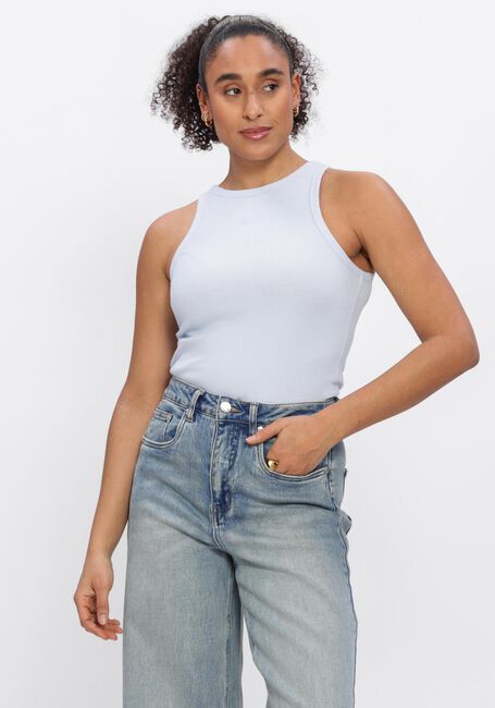 Lichtblauwe GESTUZ Top GZDREW LOGO TANK 2.0 - large