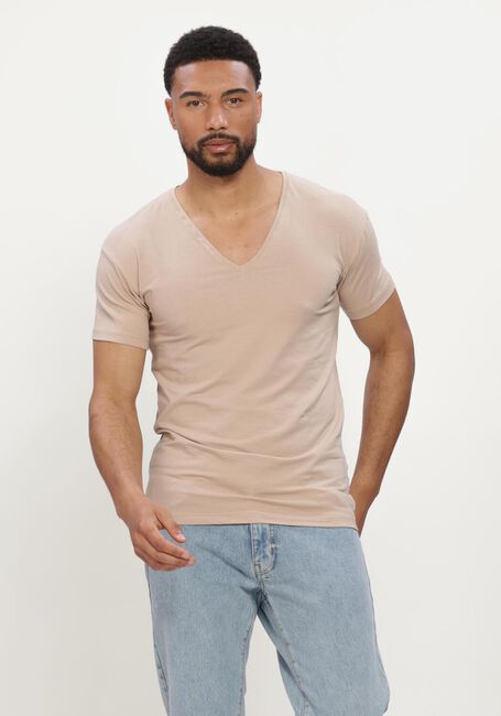 Beige Alan Red T-shirt 5601 NOV - large