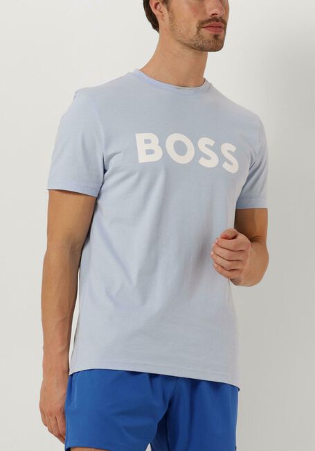 Lichtblauwe BOSS T-shirt THINKING 1 - large