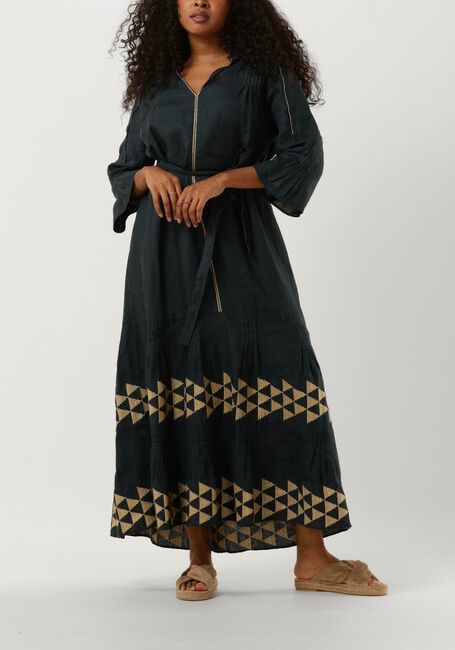 Zwarte GREEK ARCHAIC KORI Maxi jurk 230243 - large
