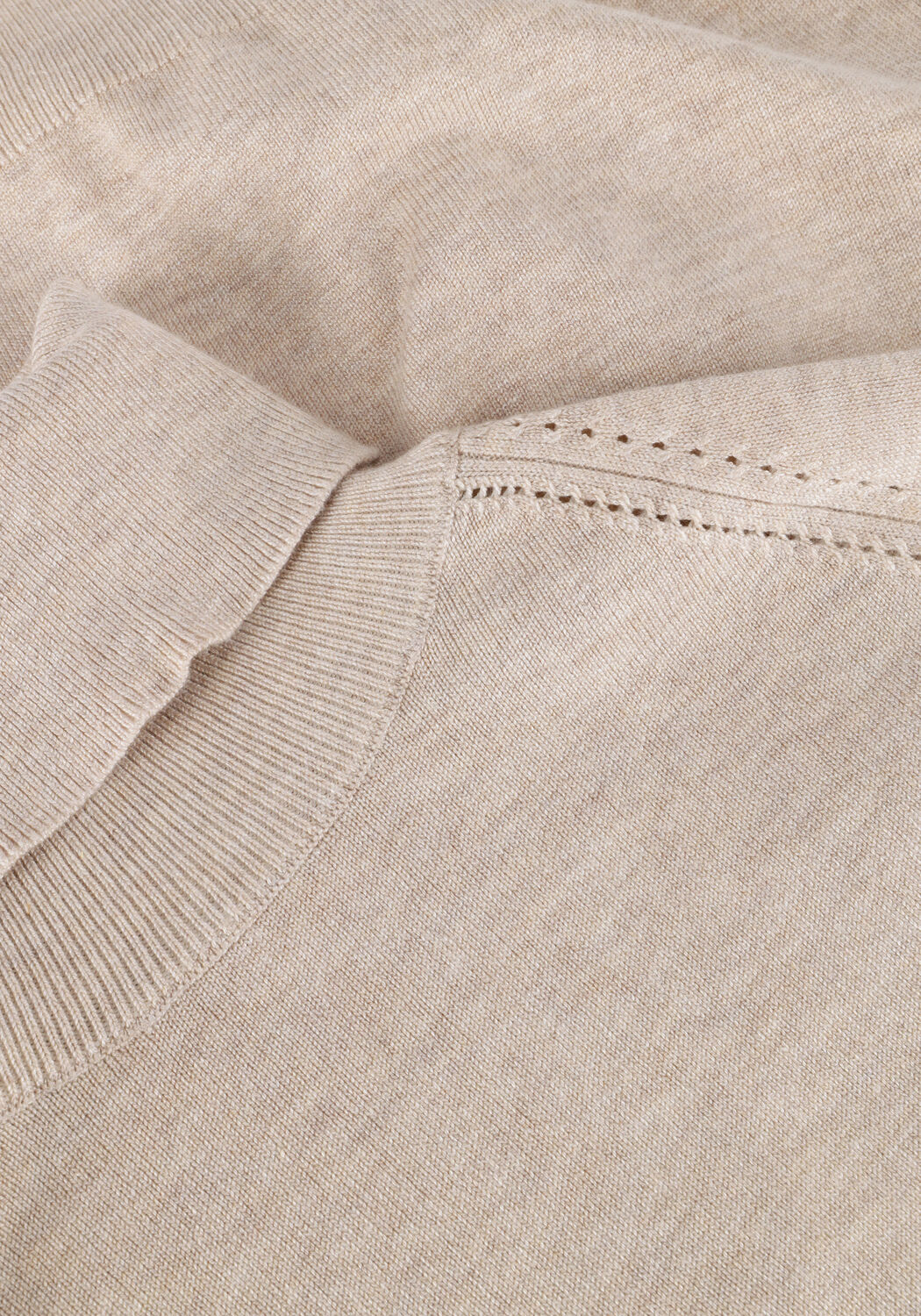 Beige SUMMUM Coltrui TURTLE NECK SWEATER SOFT VISCOSE POLYAMIDE KNIT - large