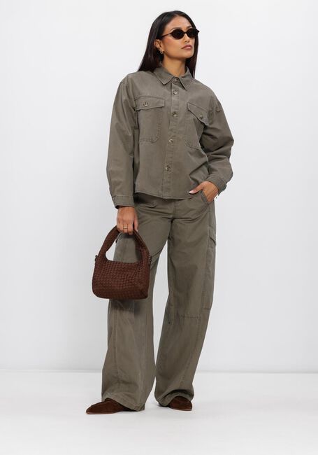 Olijf CO'COUTURE Top EVELYNCC SHIRT - large