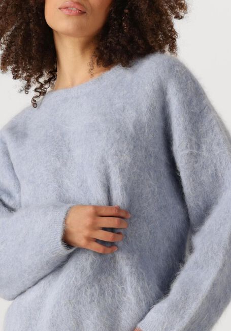 Lichtblauwe KNIT-TED Trui AMALIA - large