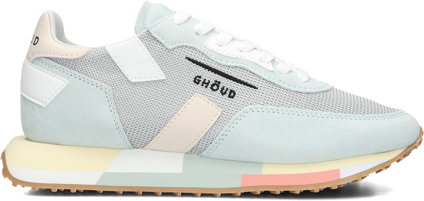 Ghoud Lage Sneakers Dames Rush Multicolor, Maat: 39, Materiaal: Suède, Kleur: Groen