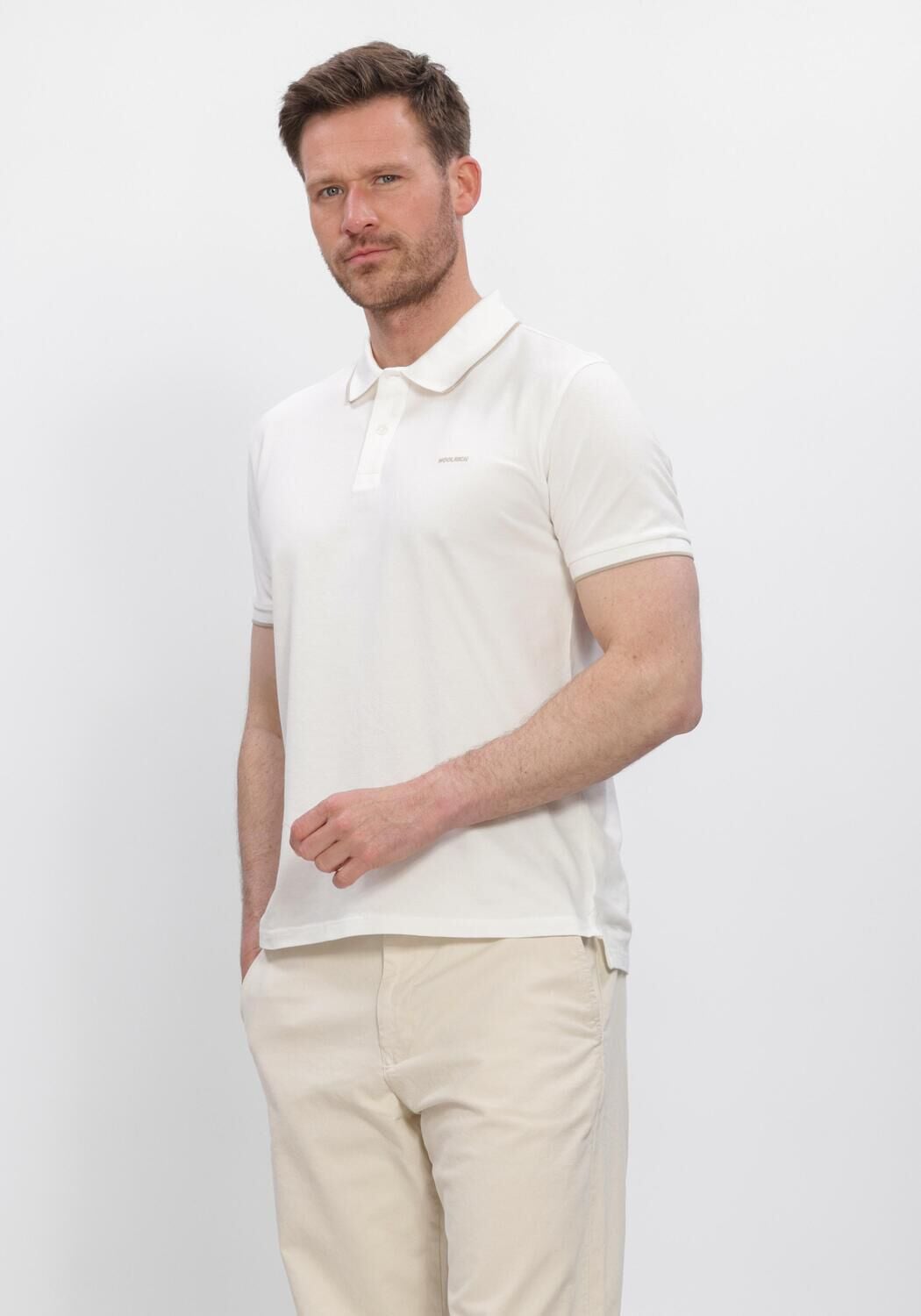 Witte WOOLRICH Polo MONTEREY - large