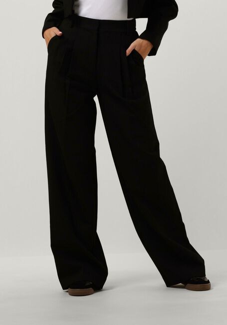 Zwarte CO'COUTURE Pantalon VOLA PLEAT PANT - large
