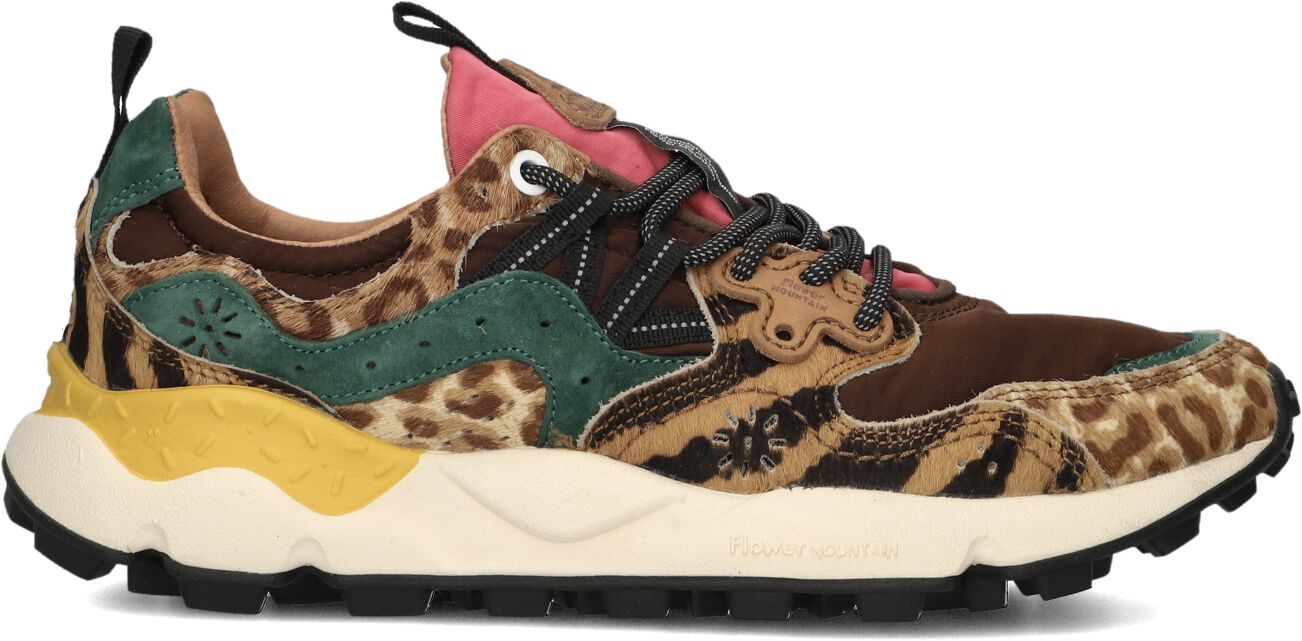 Flower Mountain Lage Sneakers Dames Yamano 3 Uni, Maat: 40, Materiaal: Suède