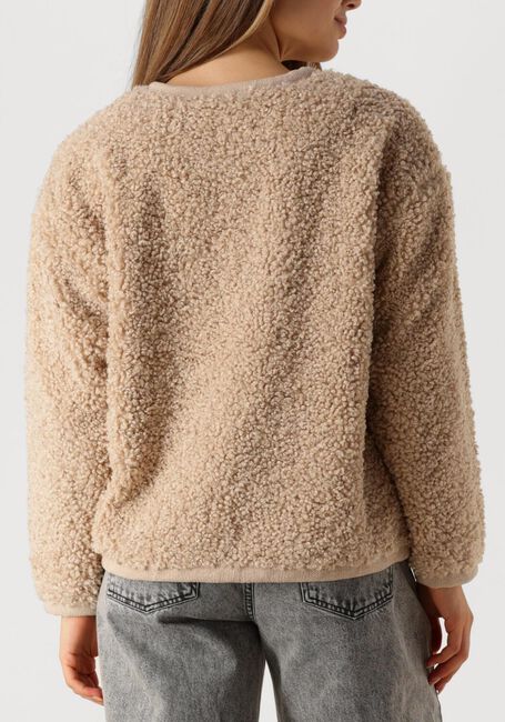 Ecru CO'COUTURE Jack NEW TIMMY TEDDY JACKET - large