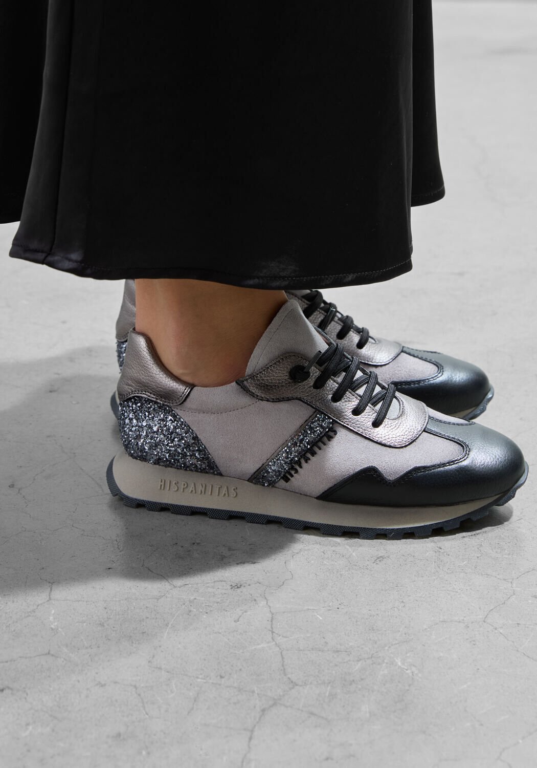 Grijze HISPANITAS Sneakers CHI243689 - medium