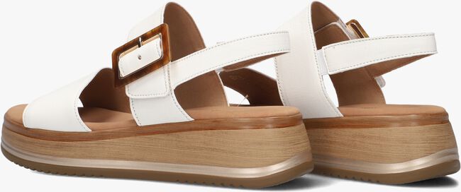 Witte GABOR Platte sandalen 744 Witte GABOR Platte sandalen 744 - large