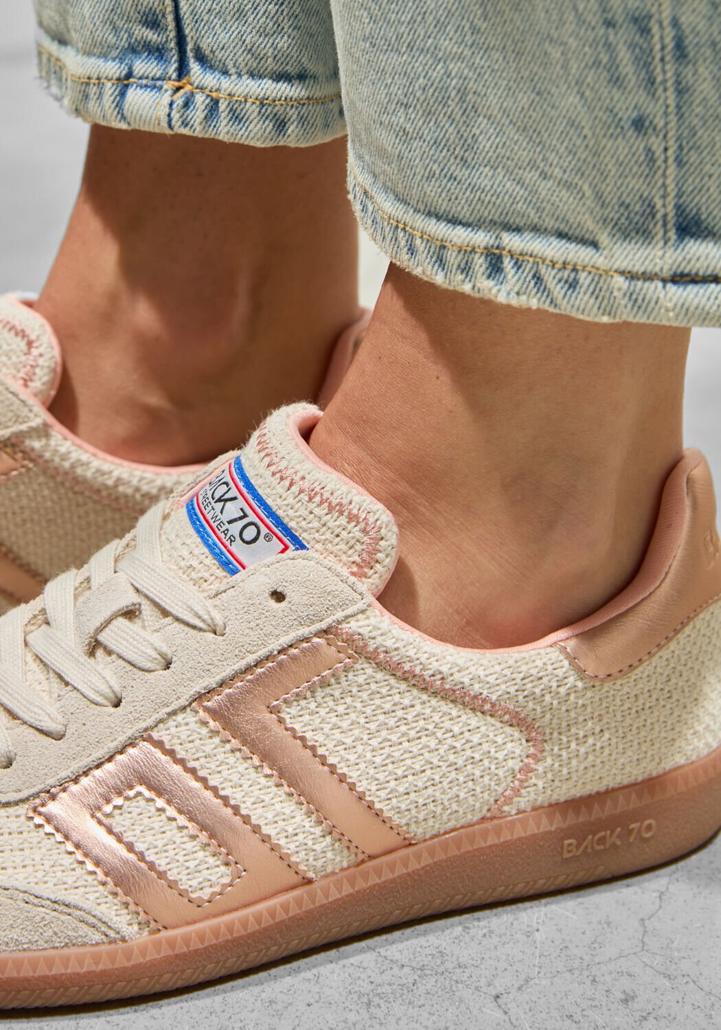 Beige BACK70 Lage sneakers GHOST IUTA - large