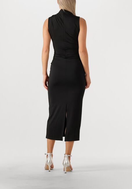 Zwarte ROSEMUNDE Maxi jurk BILLIE SL LONG DRAPE DRESS - large