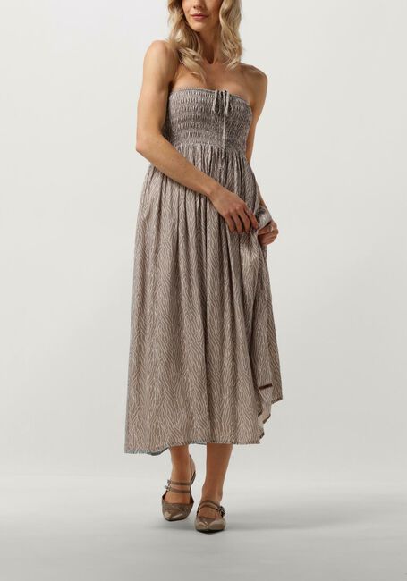 Taupe MOSCOW Maxi jurk 72A-06-STROLY - large