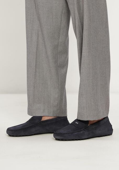 Donkerblauwe TOD'S Loafers MOC. LETTERING FILO GOMMINO 22L - large