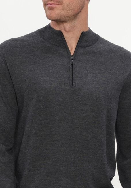 Antraciet STEFANO LAURAN Trui HALF ZIP ANDERS - large
