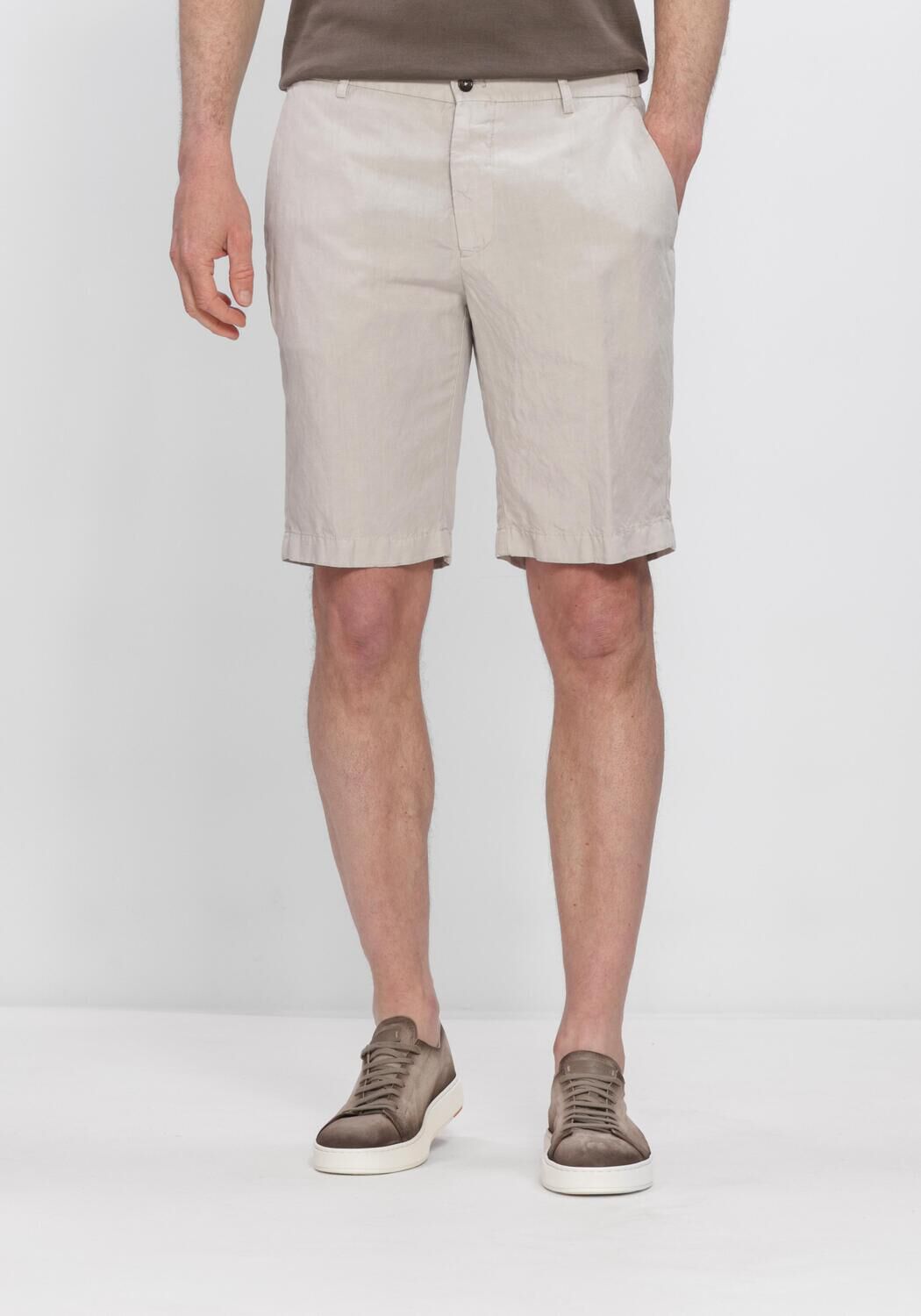 Grijze BERWICH Korte broek BERMUDA ELAX OL0760 - large