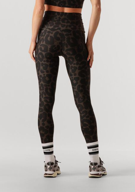 Bruine DEBLON SPORTS Legging CLASSIC LEGGING HIGH WAIST - large