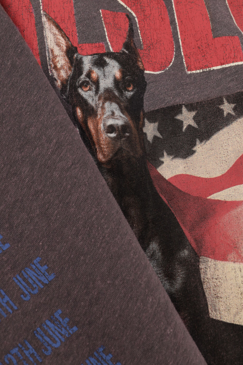 Zwarte REPRESENT T-shirt DREAM ON TOUR T-SHIRT - large