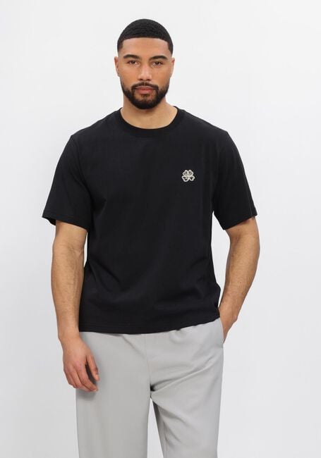 Zwarte NN.07 T-shirt JETT SS EMBRO 30026 - large