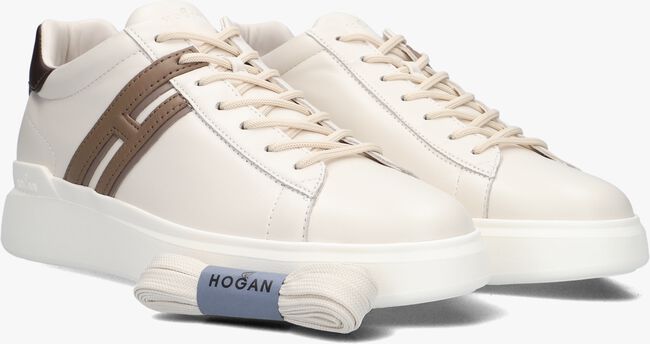 Beige HOGAN Lage sneakers H580 ALLACCIATO H SLASH Beige HOGAN Lage sneakers H580 ALLACCIATO H SLASH - large