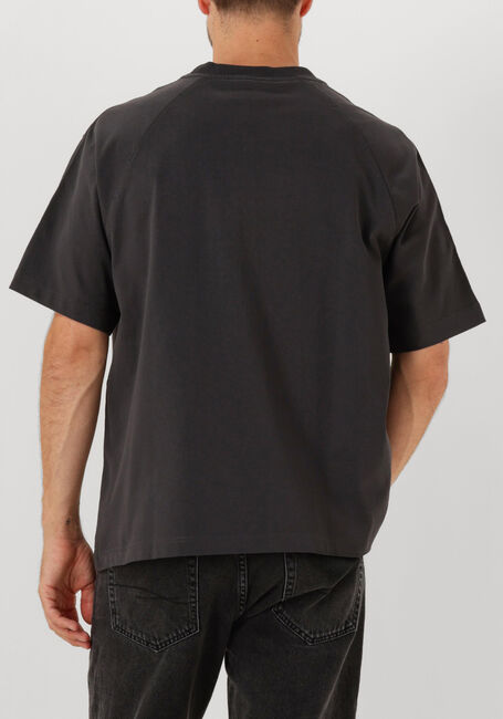 Antraciet OLAF HUSSEIN T-shirt SIGNATURE SS TEE - large