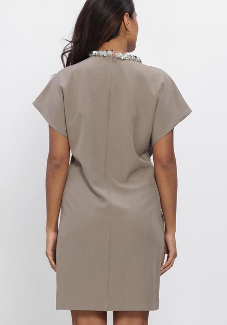 Grijze BRUUNS BAZAAR Mini jurk SYAGRUSBBARIALA DRESS - large