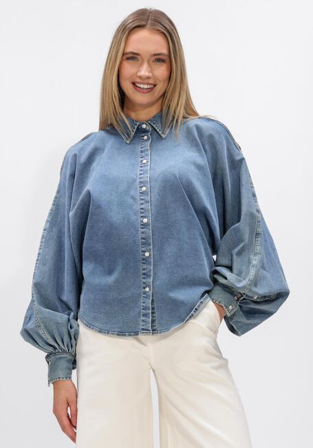 Blauwe JANICE Blouses STONE 786 - large