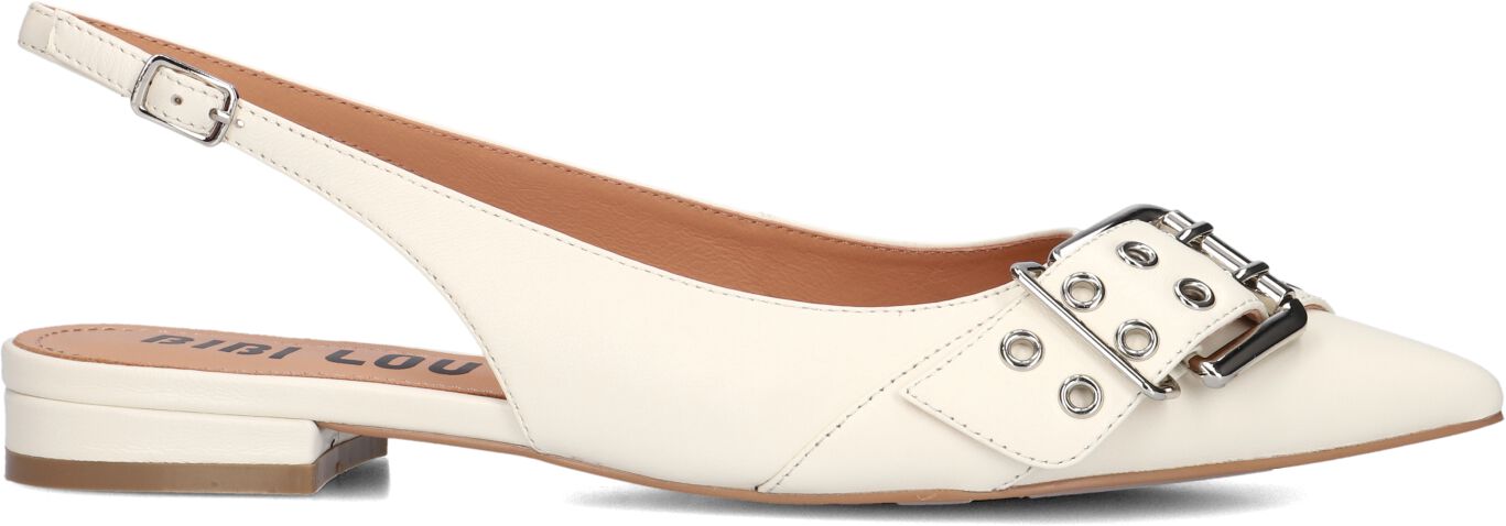 Bibi Lou Slingbacks
Dames 520z10, Maat: 40, Materiaal: Leer, Kleur: Wit afbeelding 1