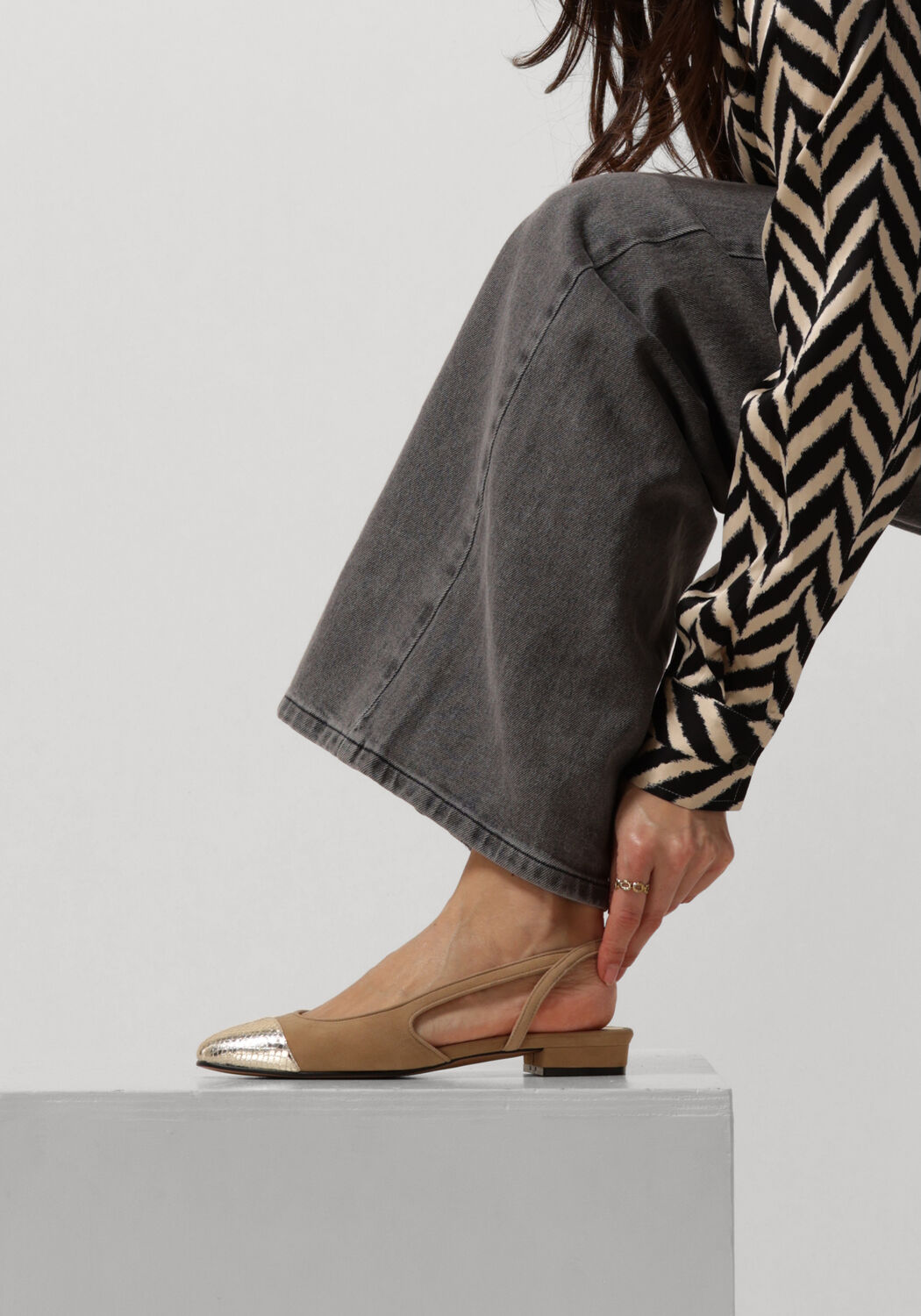 Camel TORAL Slingbacks LUISA - large