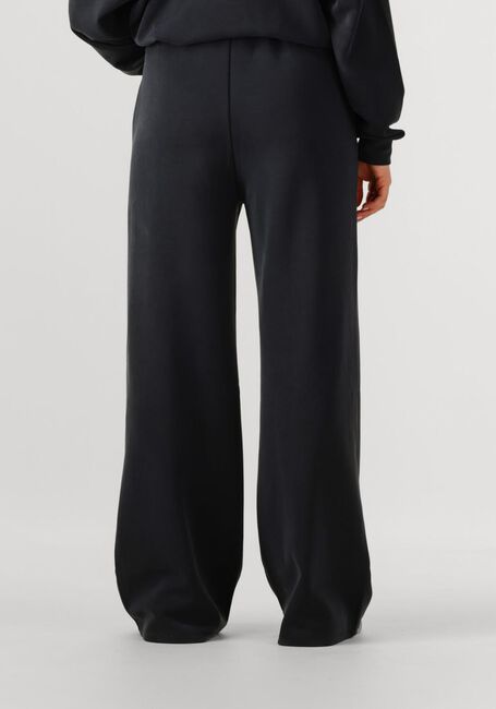 Zwarte ALIX THE LABEL Joggingbroek LADIES KNITTED FLOWY WIDE LEG PANTS - large