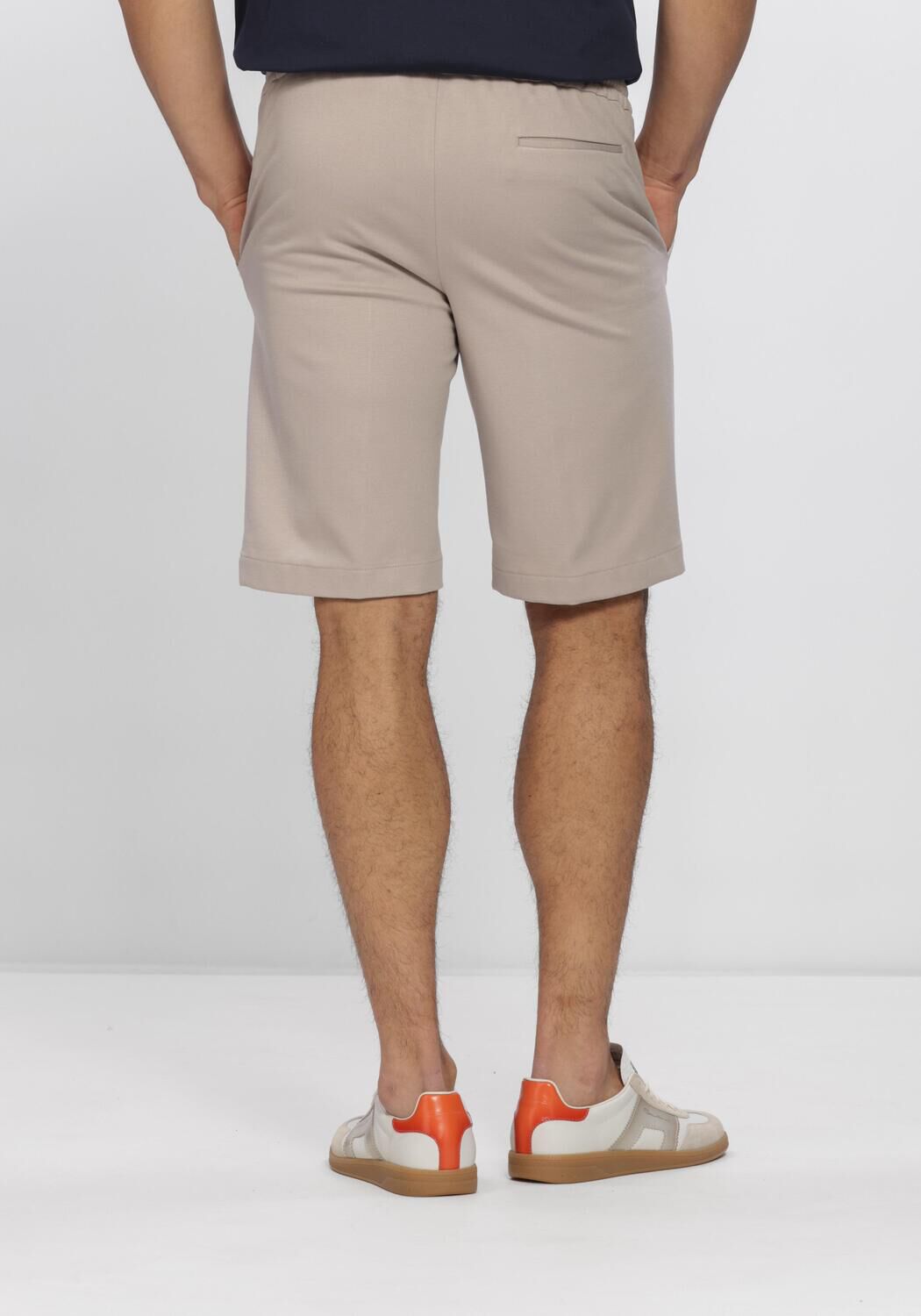 Grijze BERWICH Korte broek SHORT SPIAGGIA GT1001X - large