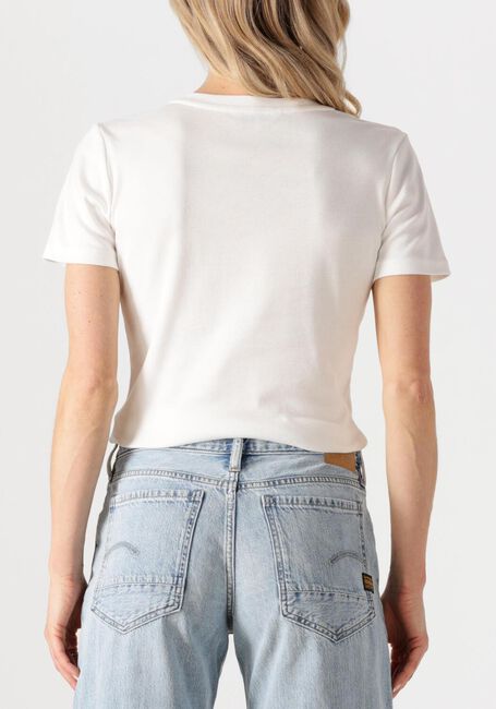Witte TOMMY HILFIGER T-shirt NEW SLIM CODY V-NK SS - large