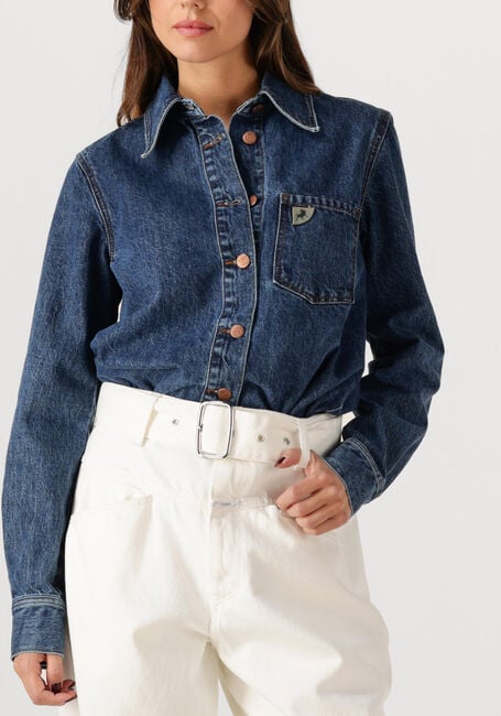 Donkerblauwe LOIS JEANS Blouses ISA - large