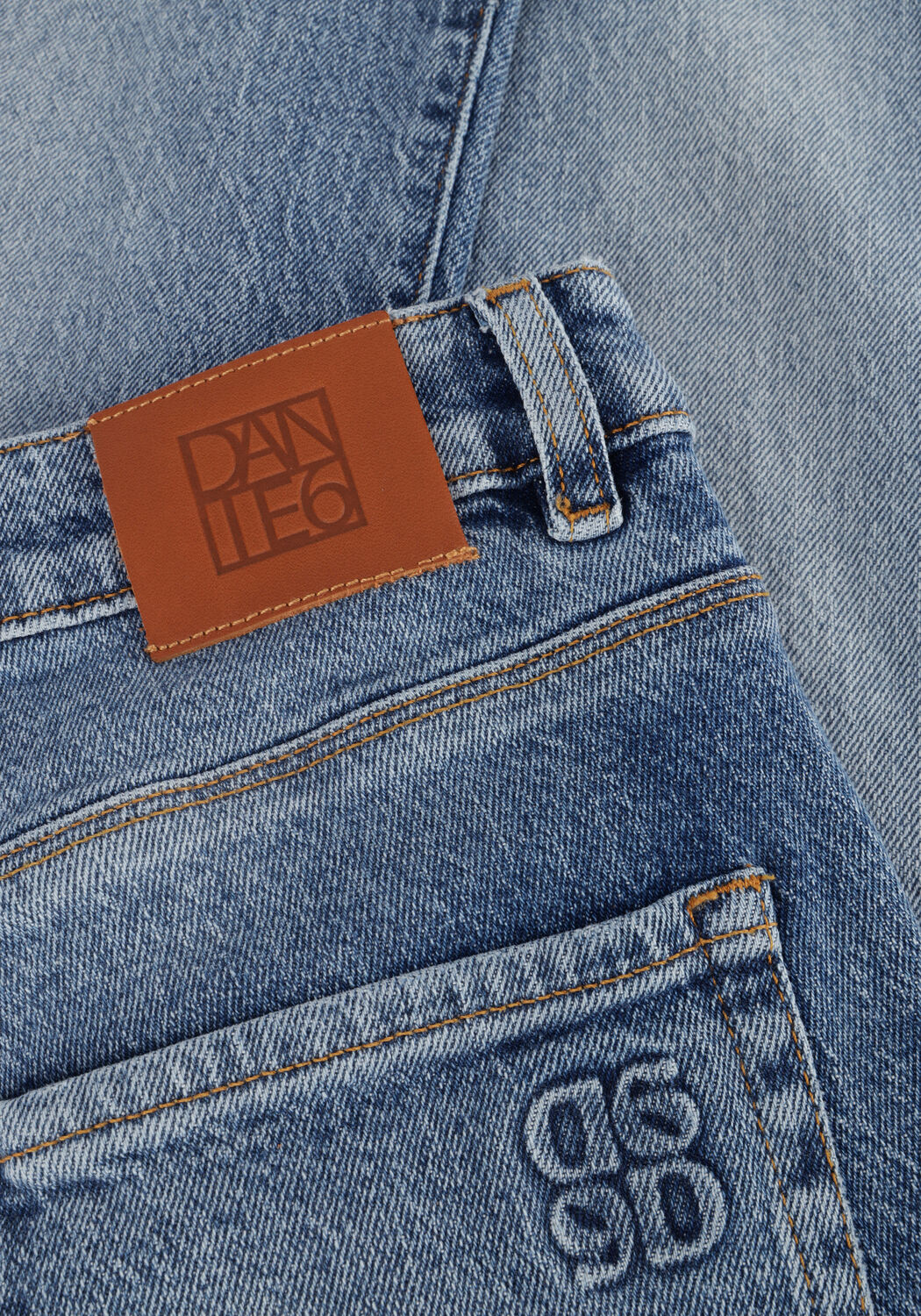 Blauwe DANTE6 Wide jeans BELLA WIDE LEG JEANS - large