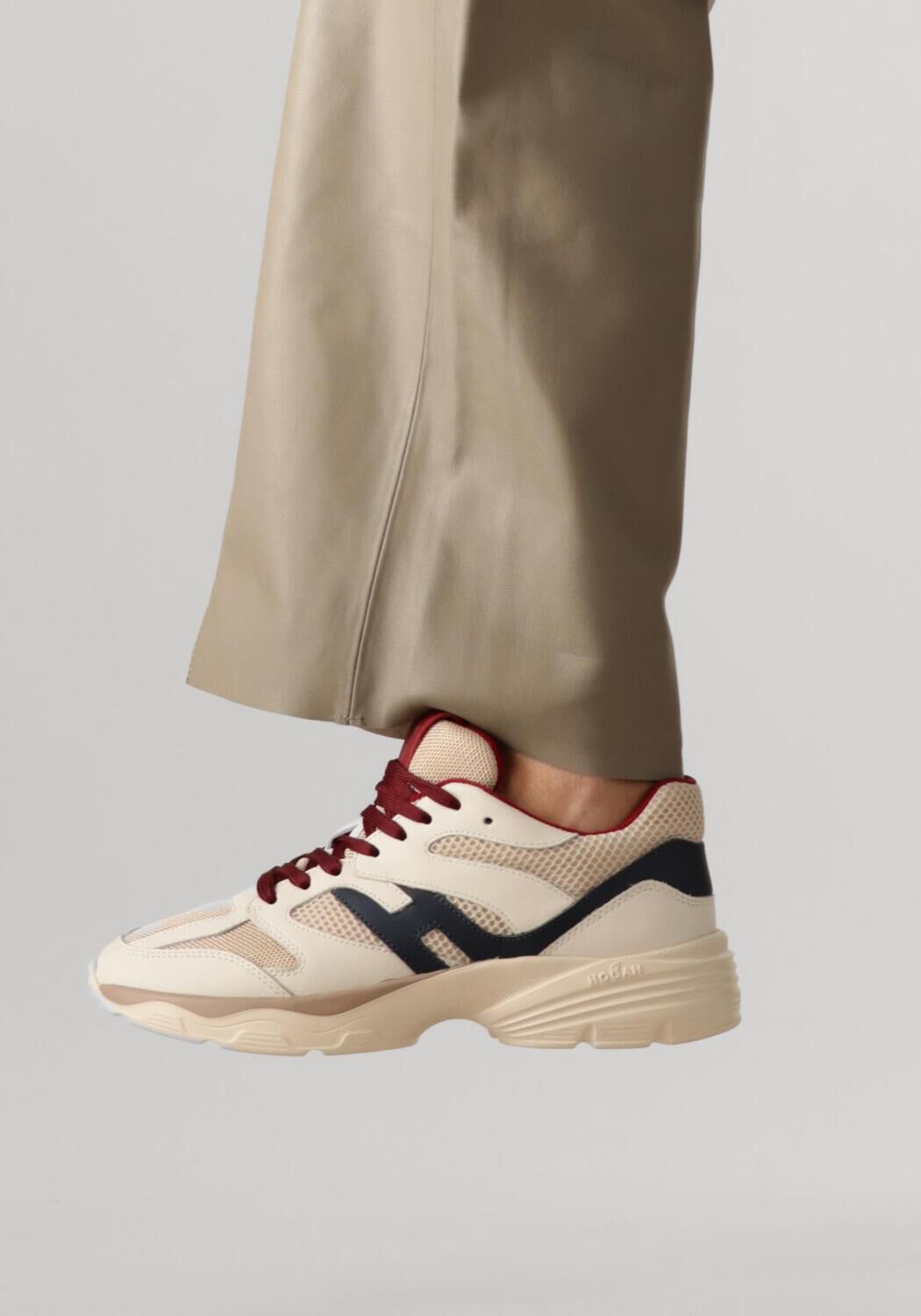 Beige HOGAN Lage sneakers COMBI MESH DZ SNEAKER - large