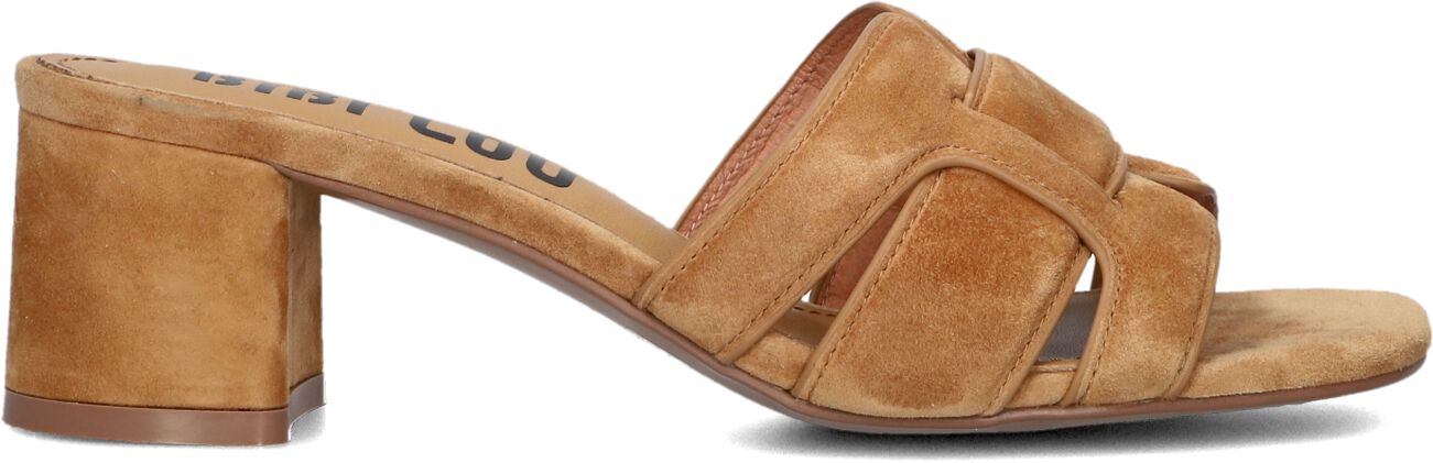 Bibi Lou Muiltjes Dames 761z30vk, Maat: 40, Materiaal: Suède, Kleur: Camel afbeelding 1