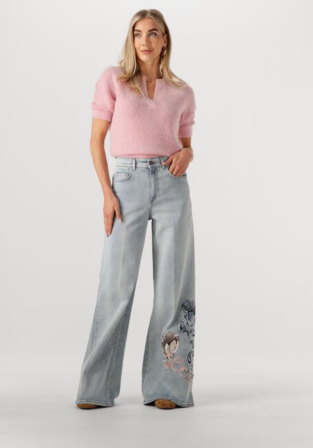 Lichtblauwe DOROTHEE SCHUMACHER Wide jeans DENIM LOVE PANTS - large