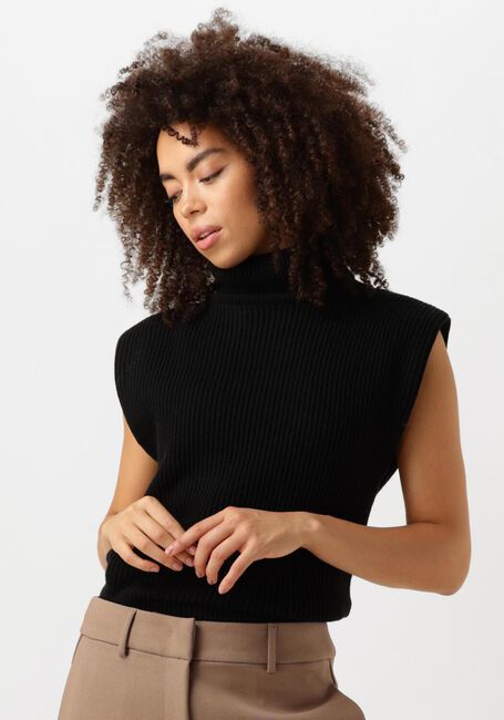 Zwarte CO'COUTURE Trui MAJA KNIT VEST - large