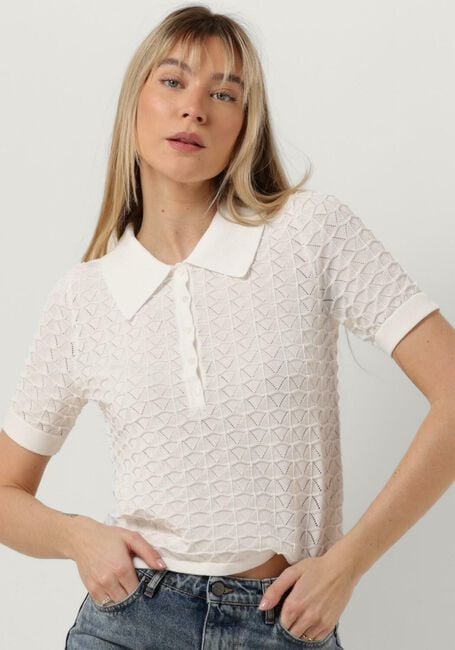 Ecru SUNCOO Polo PHILOME - large