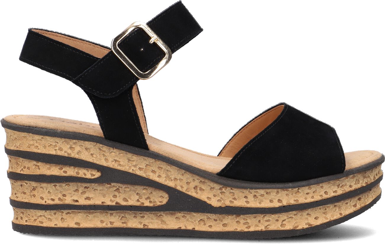 Gabor Sandalen
Dames 651, Maat: 36, Materiaal: Suède, Kleur: Zwart