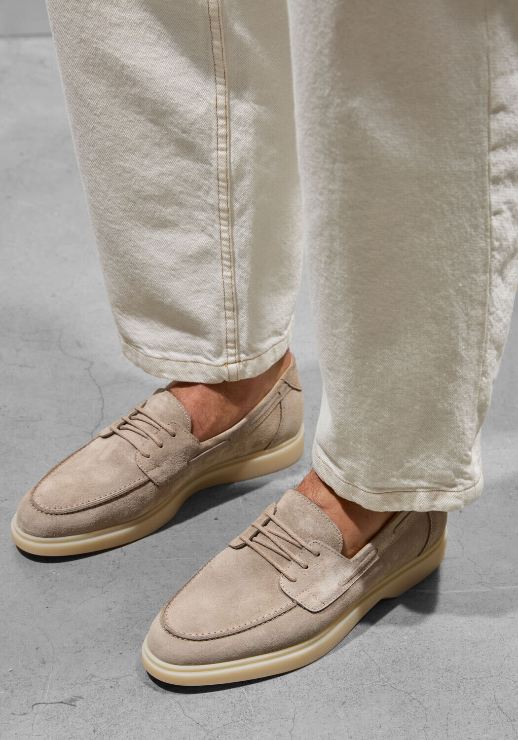 Taupe Mason Garments Instappers AMALFI BOAT - medium