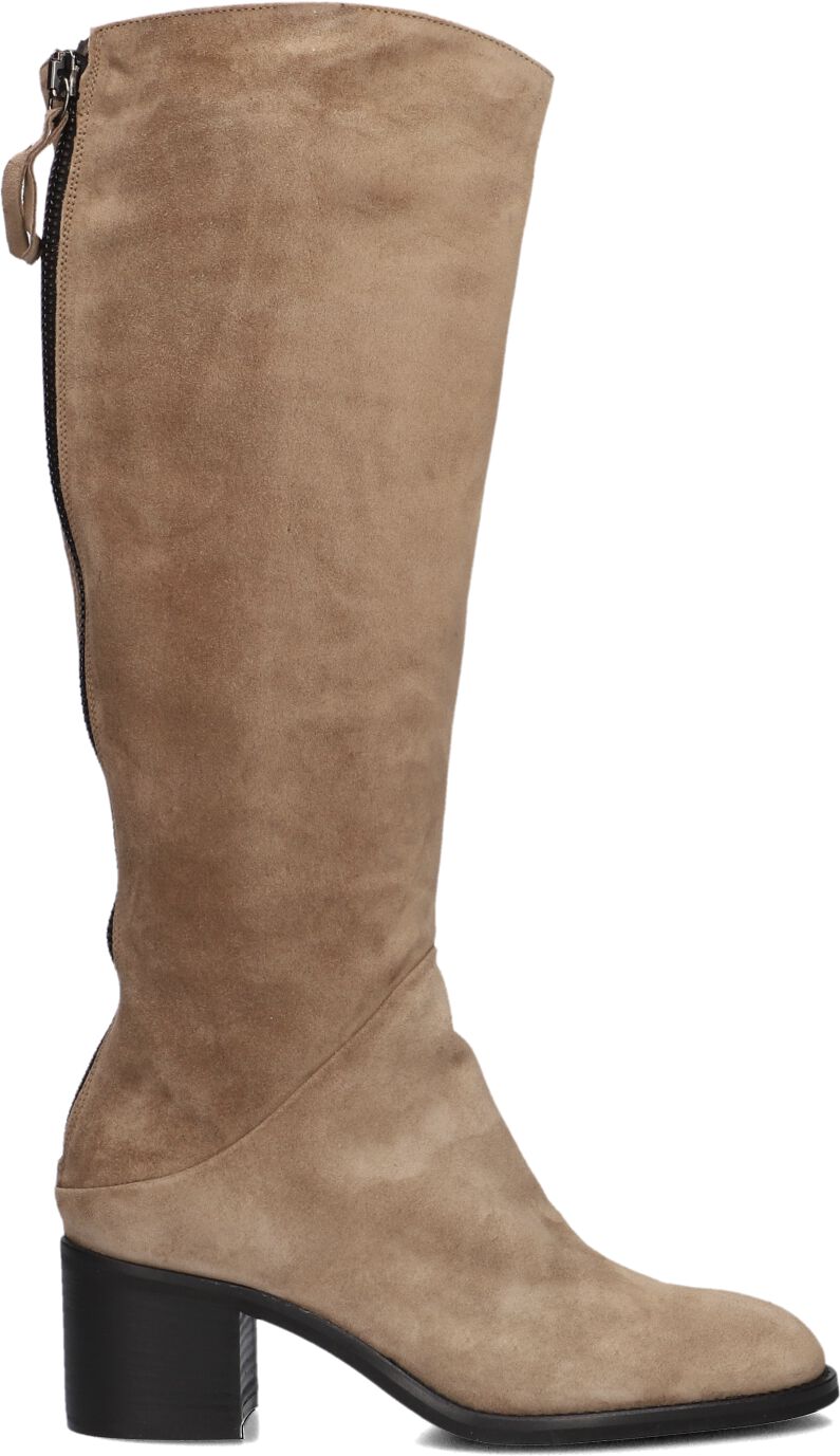 Blasz Hoge Laarzen Dames 194, Maat: 37, Materiaal: Suède, Kleur: Taupe